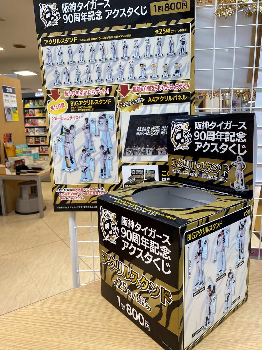 阪神タイガース アクスタくじ BIGアクリルスタンド 佐藤輝明