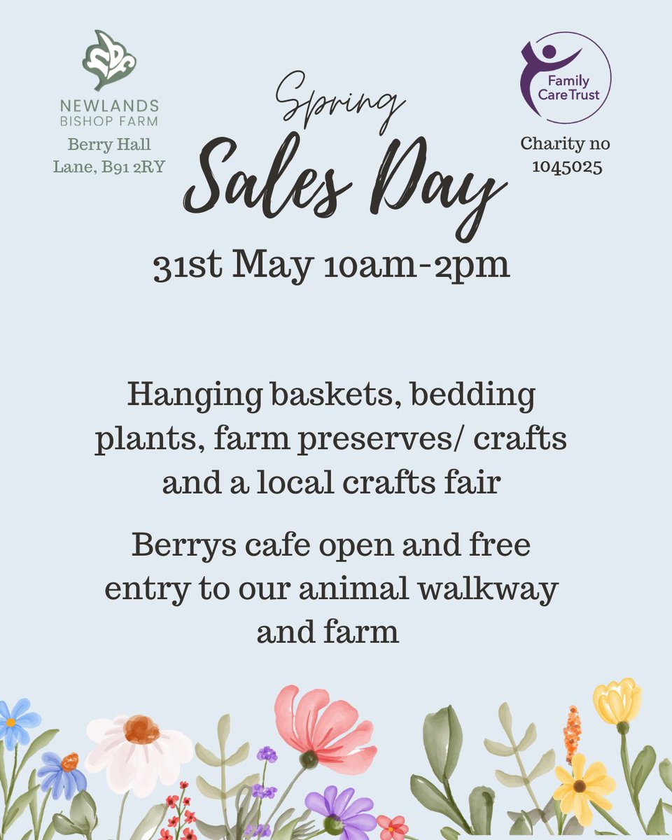 Keeping the plants watered ready to go on sale on 31st for our Spring Sales day!