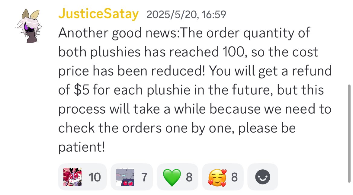 If you see a refund for your order, don't worry!