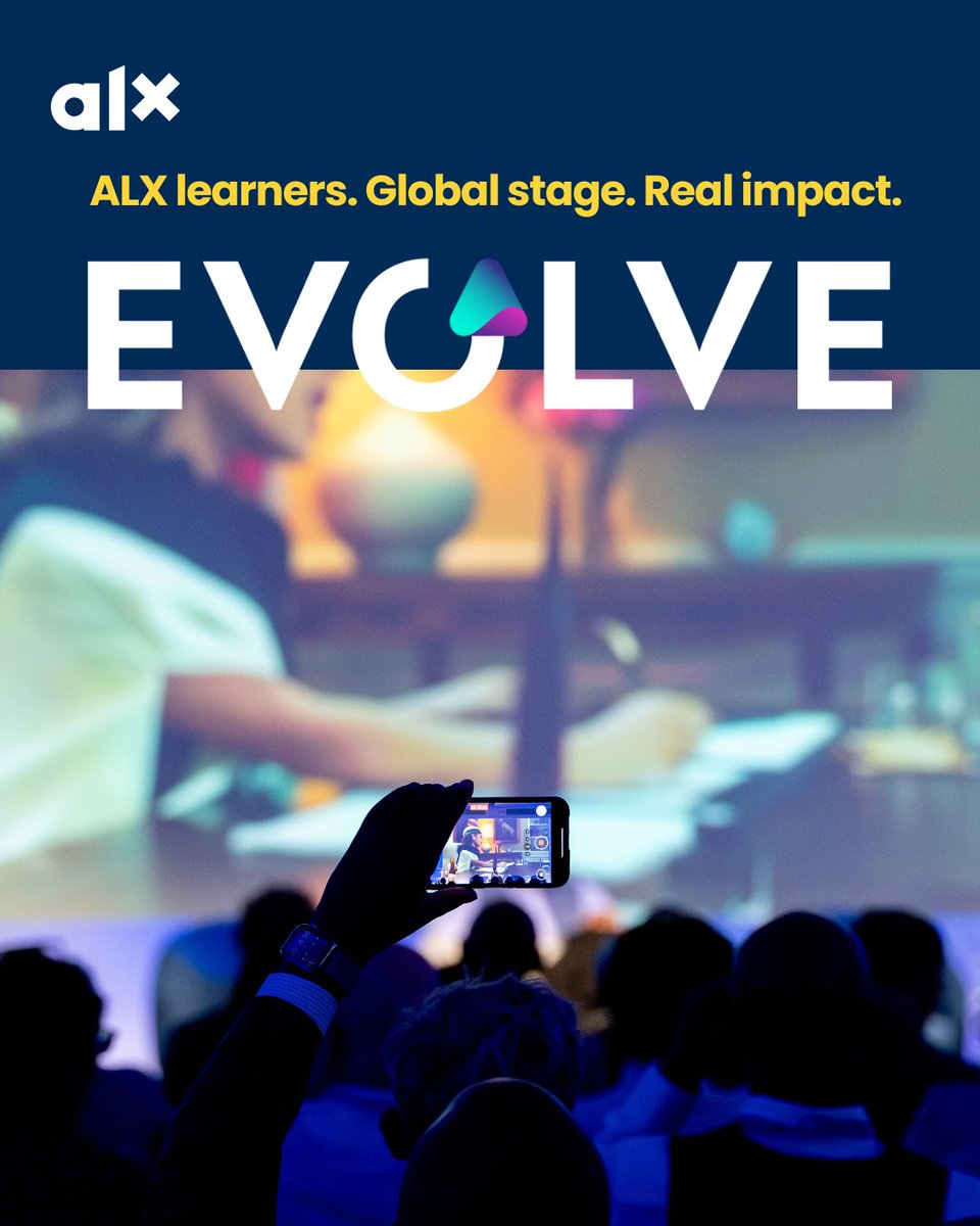 Something big just happened — and ALX was right at the heart of it. At #Evolve2025, hosted by SAND Technologies, our learners joined icons like Timbaland, Jidenna &amp; more to showcase how Africa is shaping the future through AI, data &amp; bold innovation. #ALXAfrica