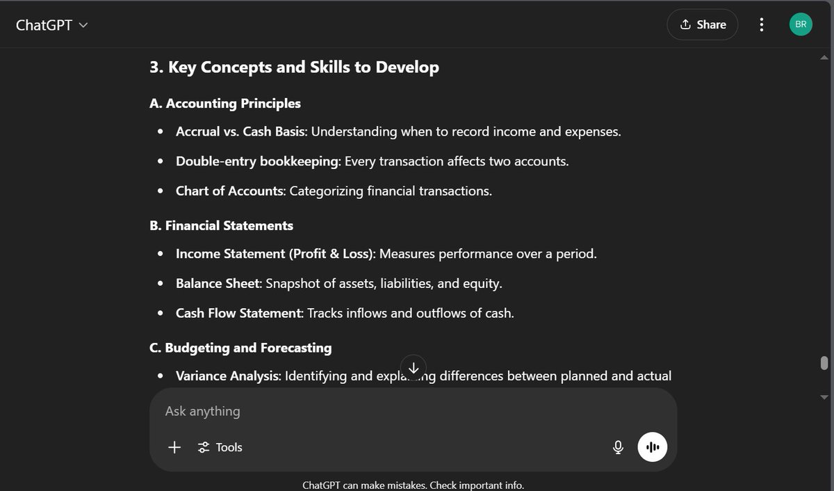 BrianHBauller's tweet photo. #ALX_AiSK Using Ai (ChatGPT) chat app to demonstrate prompting techniques learnt from @alx_africa https://t.co/7l2hD8qMvb