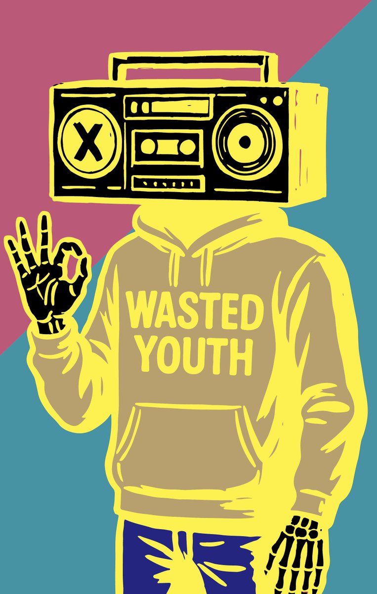 EchoLog_BB's tweet photo. Broadcasted in bold lines and loud silence.
WASTED YOUTH is still tuned in.
🎧💥🟡 #PopArt #WastedYouth #BoomboxLife https://t.co/Svq8PS1Mkd