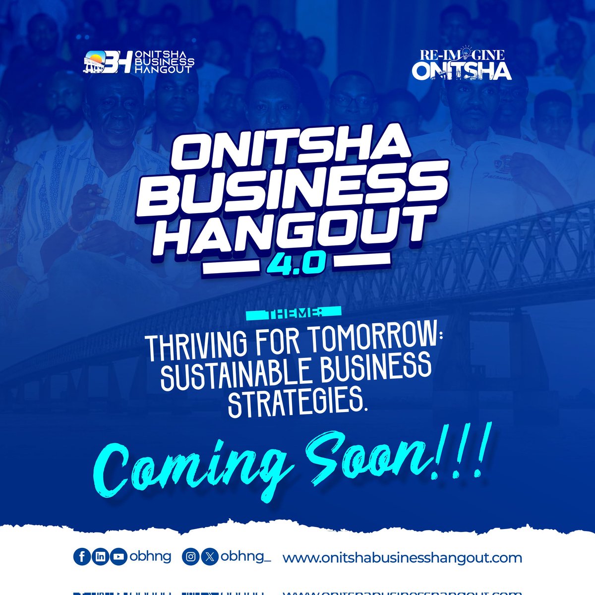 OgbajiIfeanyi's tweet image. From June 1, I'll stop making any other post aside Onitsha Business Hangout 4.0 @OBHNG_ till after the event.
Biko, do not tag me to any post aside it.
Your tweet,retweet, like, quote will go a long way in making the event a success.
#ReimagineOnitsha
#OnitshaBusinessHangout