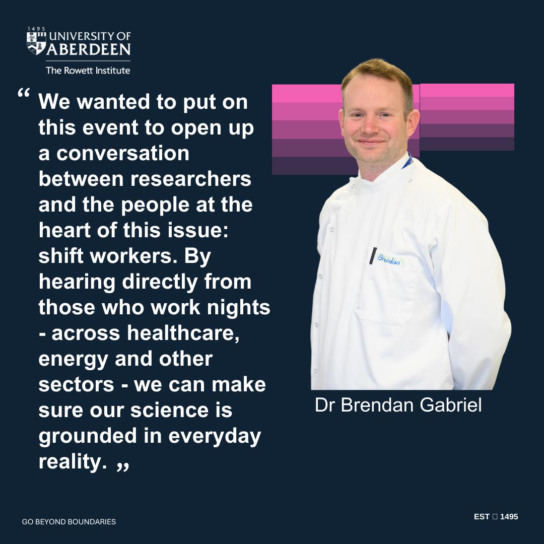 UoA Medicine, Medical Sciences and Nutrition (@abdnlifescience) on Twitter photo If you missed <a href="/rowett_abdn/">Rowett Institute</a>'s workshop last week, which gave shift workers the opportunity to learn more about the health impacts of a 'disrupted body clock', you can join tomorrow's online session at 2pm on the same topic. Register to attend here: abdn.io/1rT If you missed <a href="/rowett_abdn/">Rowett Institute</a>'s workshop last week, which gave shift workers the opportunity to learn more about the health impacts of a 'disrupted body clock', you can join tomorrow's online session at 2pm on the same topic. Register to attend here: abdn.io/1rT