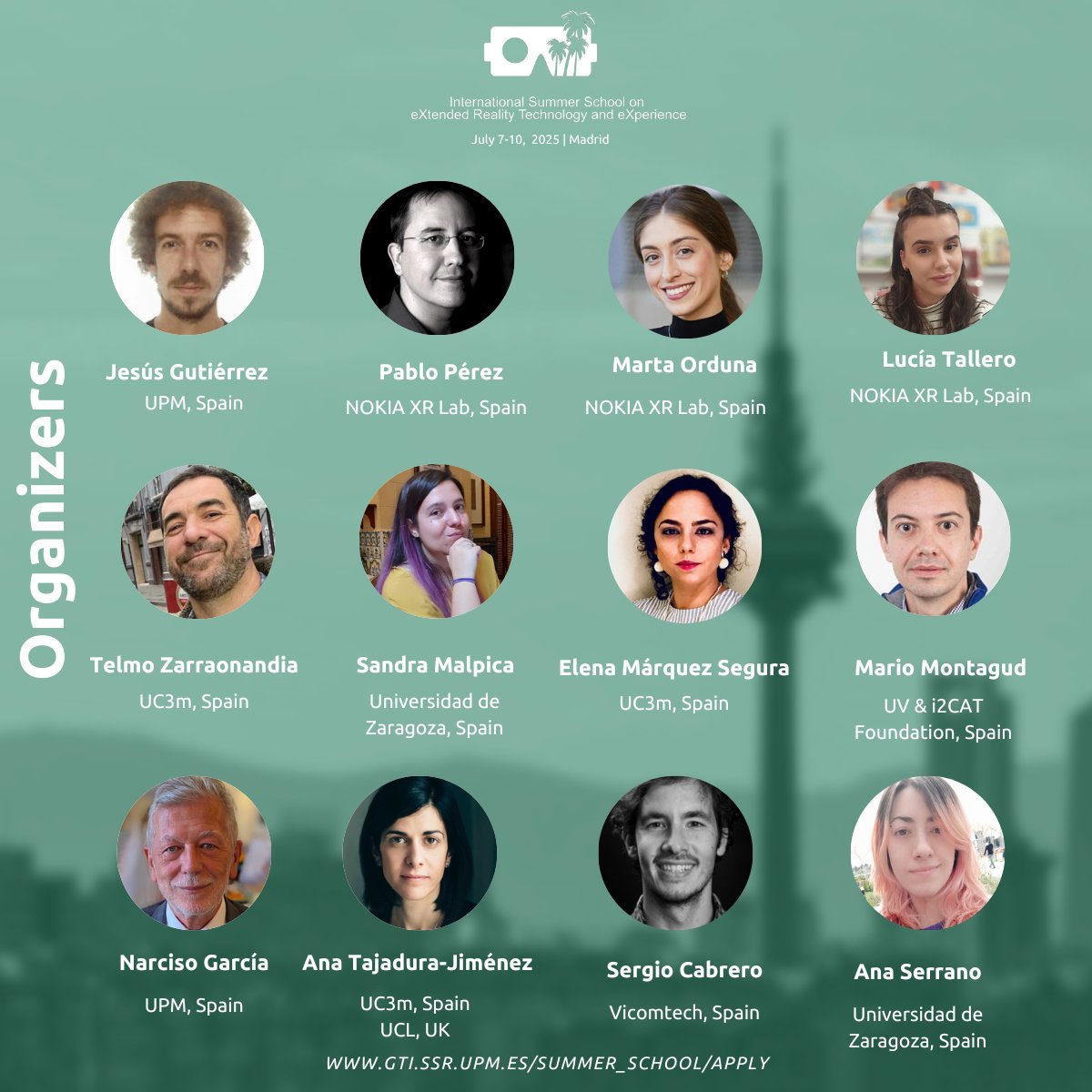 ✨Meet the minds shaping the future of #XR! The 3rd #EURASIP Int. Summer School brings together top experts &amp; pioneers driving innovation in immersive tech. 🎓 Discover who’s behind it 👉 gti.ssr.upm.es/summer_school/…
 #XR #Tech #SummerSchool2025 <a href="/eurasip/">EURASIP</a> <a href="/nokia/">Nokia</a>
