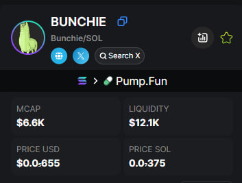 TCryptor28638's tweet photo. Done:   60X
$Bunchie       #Bunchie
Call:  6.6K -  80K
CA -   DezaX4JqtoZ9TdUZ5eGbPtQtpzkQFDERuWUMFgnypump
TG: https://t.co/leDeMa9XNn https://t.co/DlfEx2ZaVV
