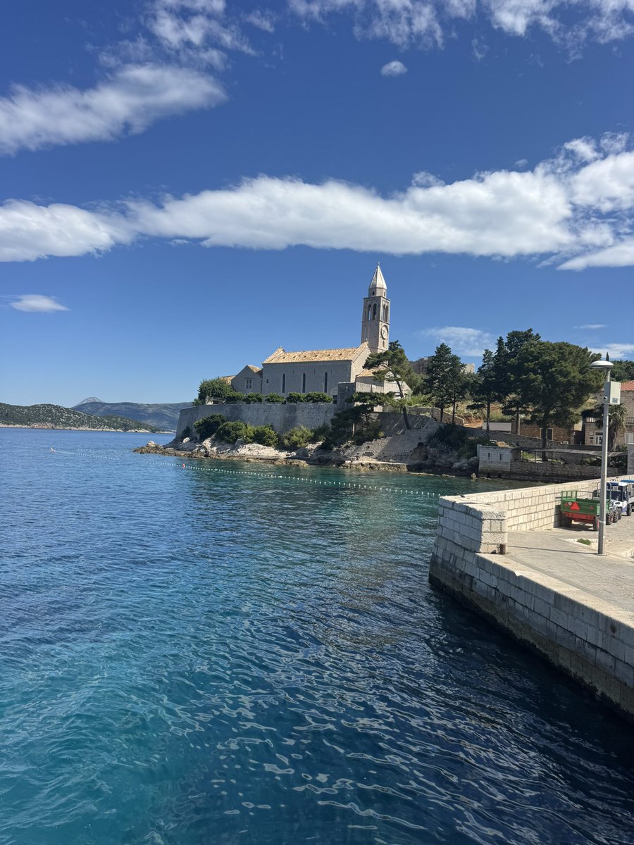 Good morning from Lopud Island, Croatia.