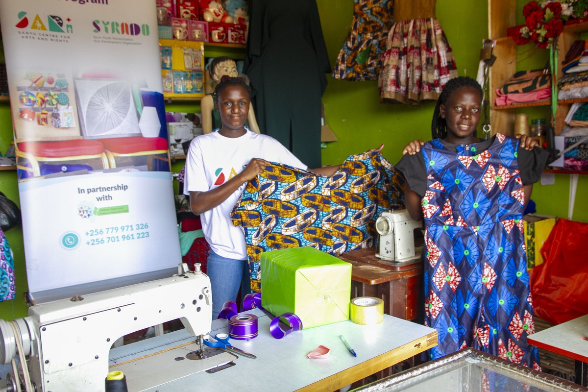 The creative sector is a key driver of development, creating jobs, catalysing innovation and making places more attractive to live and work in. SARI empowers especially female creatives to develop their craft for better profitability. #EYD <a href="/CRVPF1/">Children's Rights and Violence Prevention Fund</a> <a href="/syradouganda/">Slum Youth Rehabilitation and Development Organiza</a> <a href="/GNB_Uganda/">Girls Not Brides Uganda 🇺🇬</a>