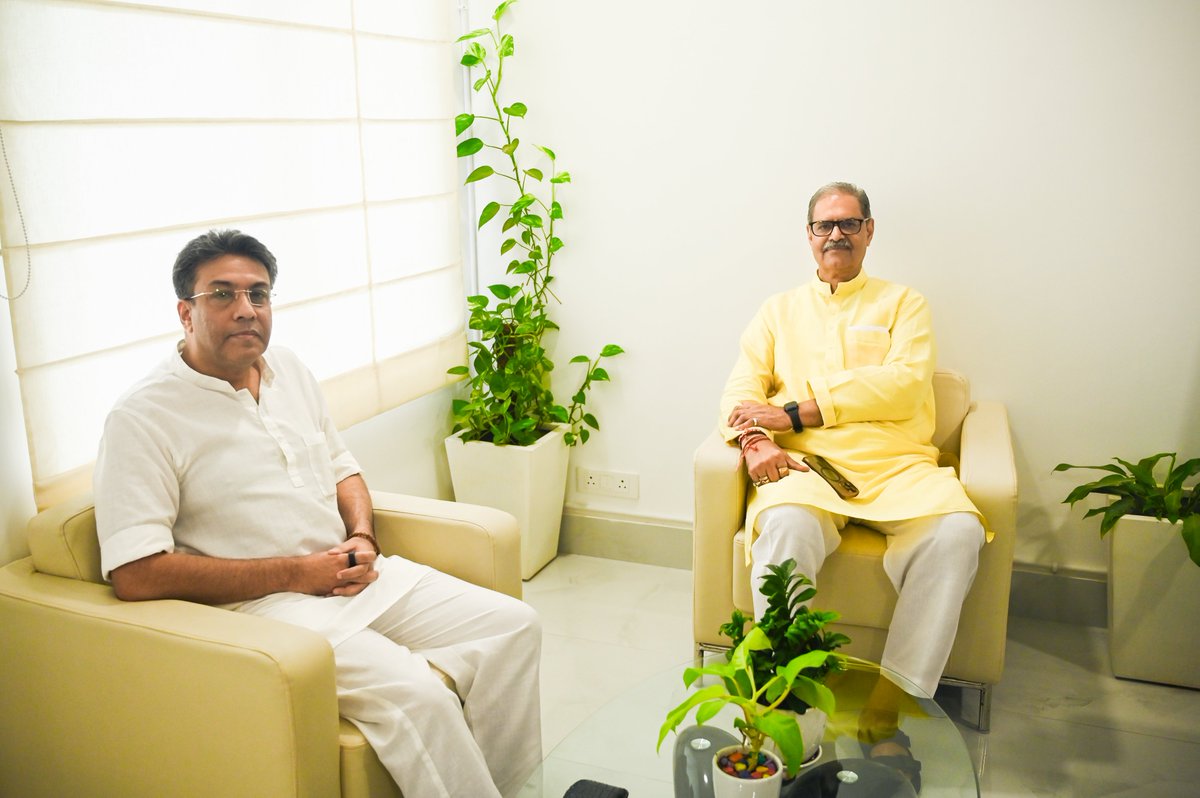 Kanak Vardhan Singh Deo (Modiji Ka Parivar) (@kvsinghdeo1) on Twitter photo Engaged in an insightful interaction with Shri Suparno Satpathy, Chairman of the Smt. Nandini Satpathy Memorial Trust (SNSMT).
ଆଜି ଏସ.ଏନ.ଏସ.ଏମ.ଟି ର ଚେୟାରମ୍ୟାନ ଶ୍ରୀଯୁକ୍ତ ସୂପର୍ଣ୍ଣ ଶତପଥୀ ଙ୍କ ସହ ଏକ ସୌଜନ୍ୟମୂଳକ ବୈଠକ ଅନୁଷ୍ଠିତ ହୋଇଥିଲା।
<a href="/SuparnoSatpathy/">Shri. Suparno Satpathy</a>
#SNSMT #SuparnoSatpathy Engaged in an insightful interaction with Shri Suparno Satpathy, Chairman of the Smt. Nandini Satpathy Memorial Trust (SNSMT).
ଆଜି ଏସ.ଏନ.ଏସ.ଏମ.ଟି ର ଚେୟାରମ୍ୟାନ ଶ୍ରୀଯୁକ୍ତ ସୂପର୍ଣ୍ଣ ଶତପଥୀ ଙ୍କ ସହ ଏକ ସୌଜନ୍ୟମୂଳକ ବୈଠକ ଅନୁଷ୍ଠିତ ହୋଇଥିଲା।
<a href="/SuparnoSatpathy/">Shri. Suparno Satpathy</a>
#SNSMT #SuparnoSatpathy