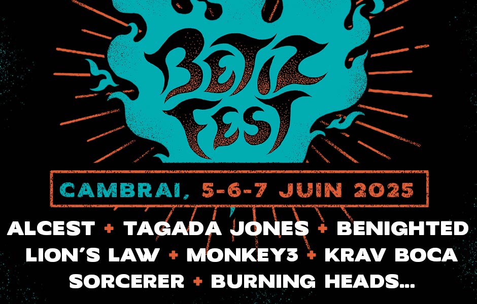 Vous êtes prêts pour le BetiZFest 2025 ? 👊

Rendez-vous à Cambrai pour 3 jours de musiques intenses ! Punk, metal, hardcore : tout est là pour passer un week-end inoubliable ! 💥

🎫 Billetterie disponible sur SeeTickets : bit.ly/4dyOLcp