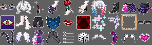 skellitea's tweet photo. I made some of the pixel UI icons! #BuildABettel #pixelart https://t.co/742BwtyhJd