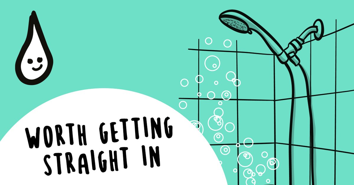 Jump straight into the shower as soon as it's turned on to save water and money on your bills.

You can find more easy tips to save water at home and in the garden on our website: brnw.ch/21wSYwz 

#WatersWorthSaving