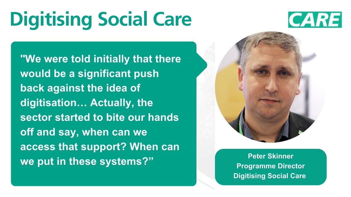 Digitising Social Care tweet media