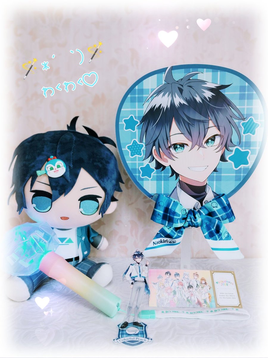 カラフルピーチ なおきり ビックうちわ ぱらぴち カラフルピーチ なお