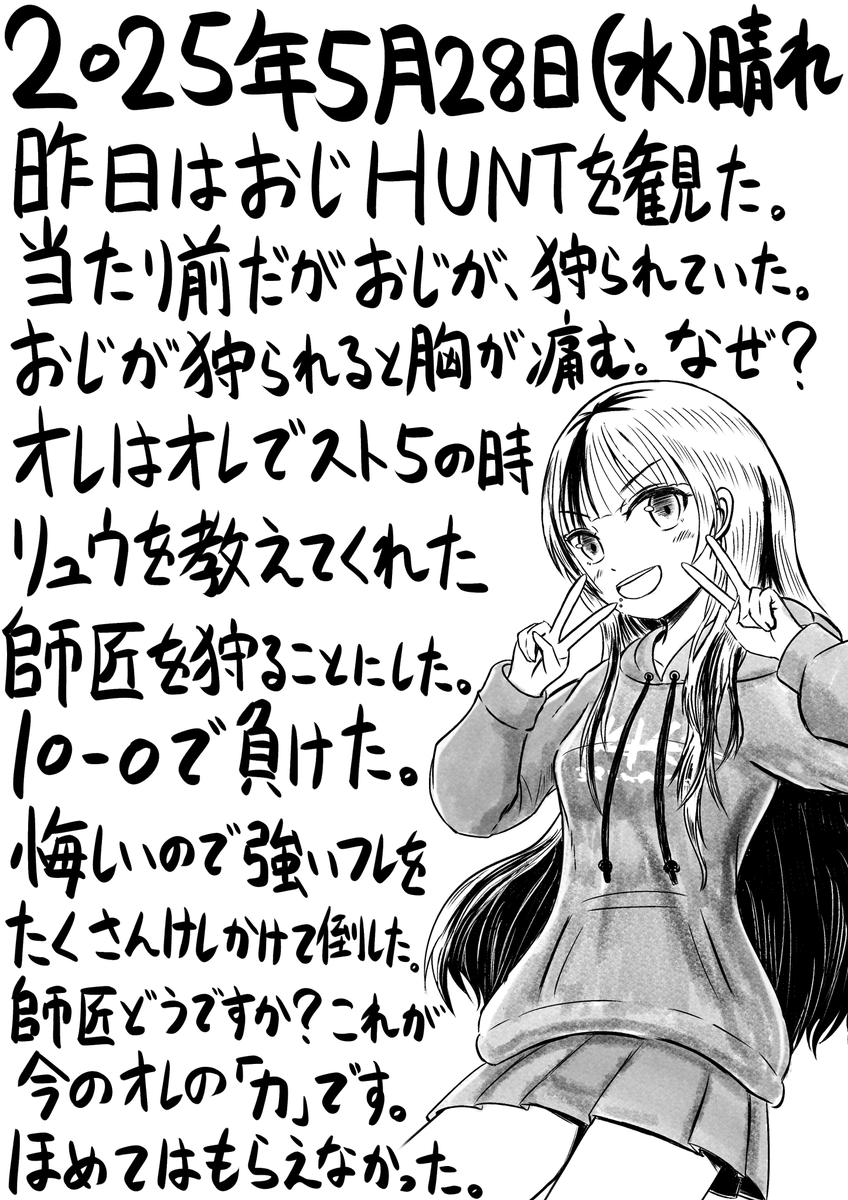 今日の日記。111日目。 
