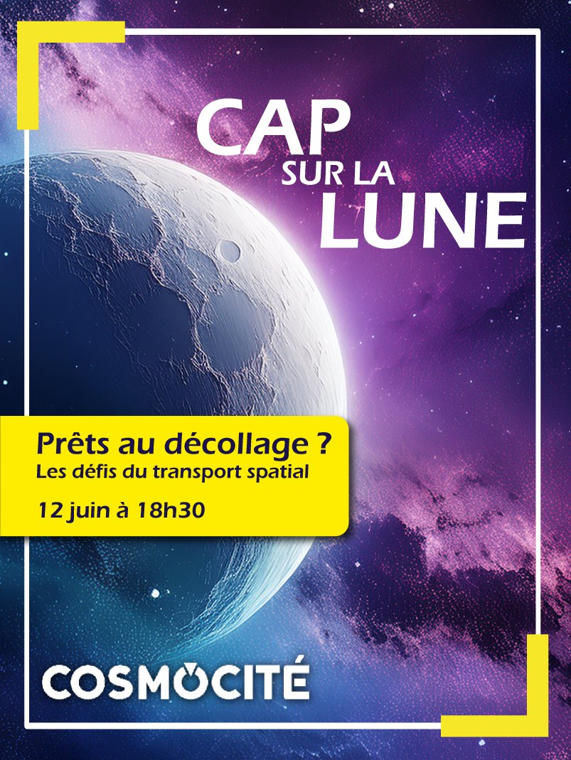 Plongez au cœur du transport spatial avec Mathieu Barthélémy et vivez le décollage d’Ariane 6 en salle immersive à #Cosmocité ! 🚀
Conférence gratuite dans le cadre de #CapSurLaLune 🌕
<a href="/CSUG_Alpes/">CSUG</a>
#Spatial #Ariane6 #Innovation