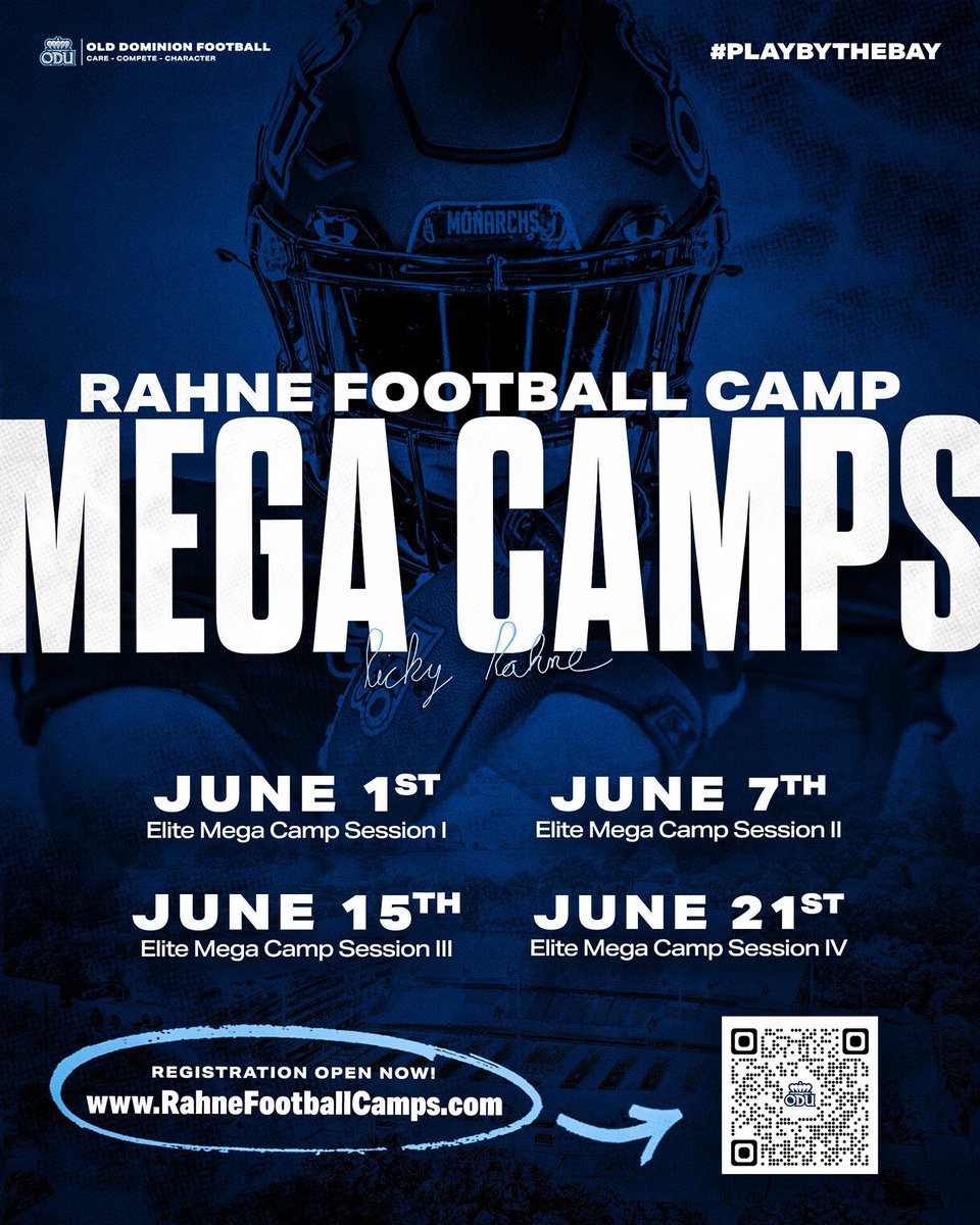 Amari Ruth (@ruth_amari) on Twitter photo Thanks for the camp invite <a href="/ODUFootball/">ODU Football</a>. I look forward to competing and meeting the coaching staff. <a href="/RickyRahne/">Ricky Rahne</a> <a href="/GainesvilleFoo1/">Gainesville Football</a> <a href="/CoachTreCage/">Tre Cage</a> <a href="/PWCsportsVA/">Prince William County Sports</a> <a href="/CoachSmoot17/">Craig Smoot</a> #believe #mindset #begood Thanks for the camp invite <a href="/ODUFootball/">ODU Football</a>. I look forward to competing and meeting the coaching staff. <a href="/RickyRahne/">Ricky Rahne</a> <a href="/GainesvilleFoo1/">Gainesville Football</a> <a href="/CoachTreCage/">Tre Cage</a> <a href="/PWCsportsVA/">Prince William County Sports</a> <a href="/CoachSmoot17/">Craig Smoot</a> #believe #mindset #begood