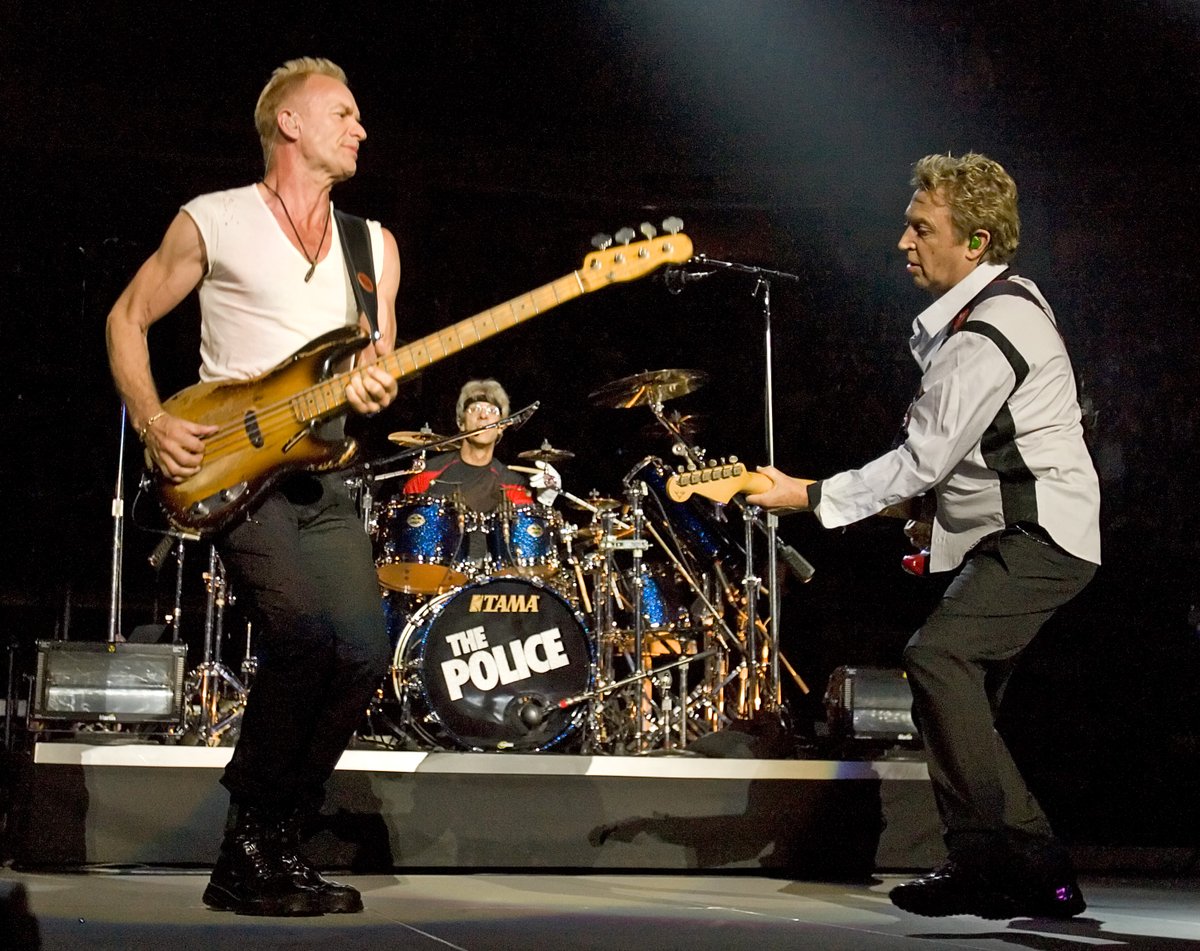 Today in 2007 <a href="/Official_Police/">The Police</a> set out on their reunion tour. What band would you like to see get back together? - <a href="/JoeRockTX/">Joe Rock OnThe Eagle</a> #Rock #ClassicRock #ThePolice @ASummersMusic <a href="/OfficialSting/">Sting</a> @CopelandMusic #RockOnRock #TodayInRock #EagleSanAntonio (Photo by Jeff Vinnick/Getty Images)