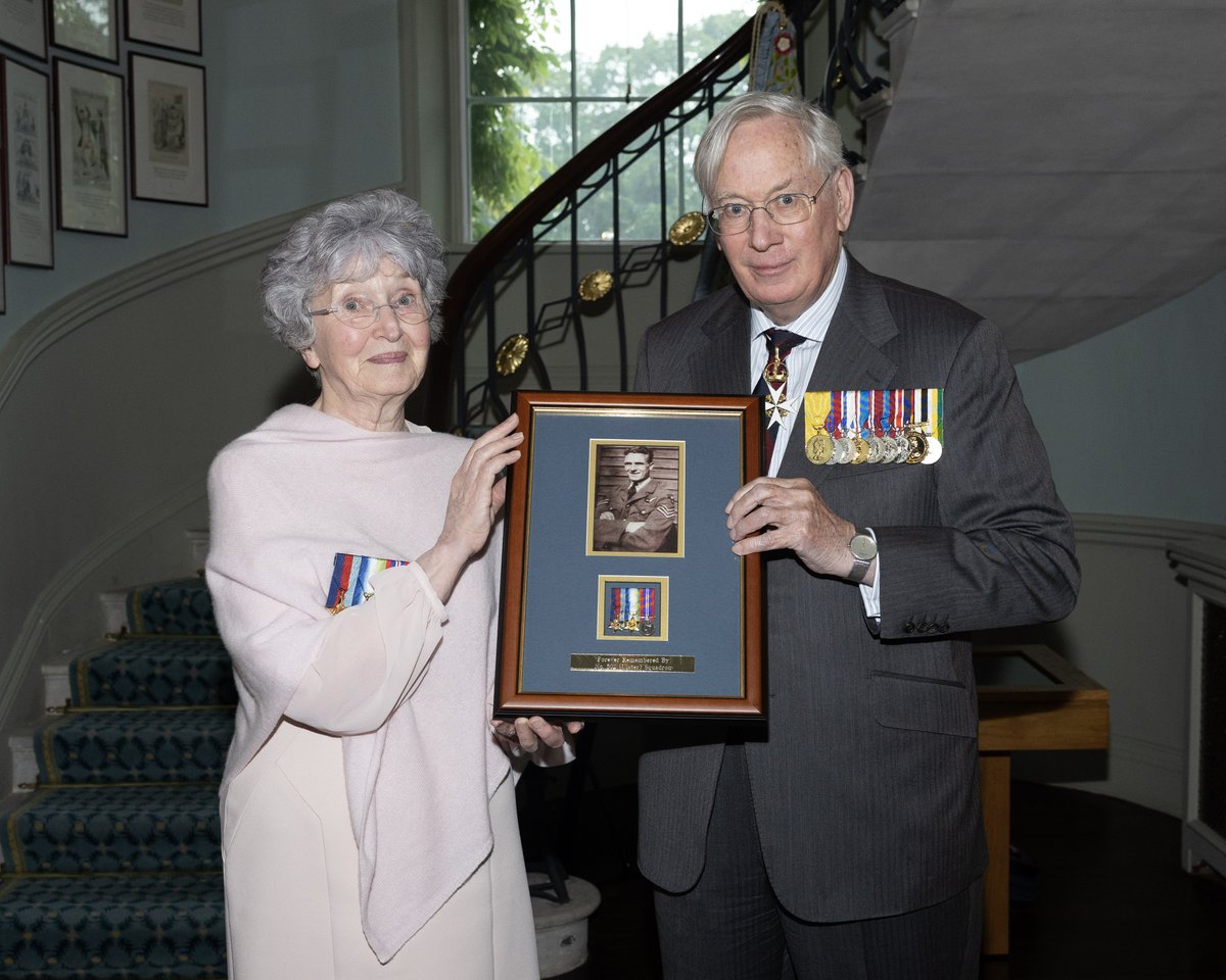 The RAF’s oldest reserve unit, 502 (Ulster) Squadron, marked 100 years since its formation with an evening at Hillsborough Castle, near Belfast.

HRH The Duke of Gloucester joined families of the Squadron’s WW2 veterans, and current personnel, to commemorate the centenary.