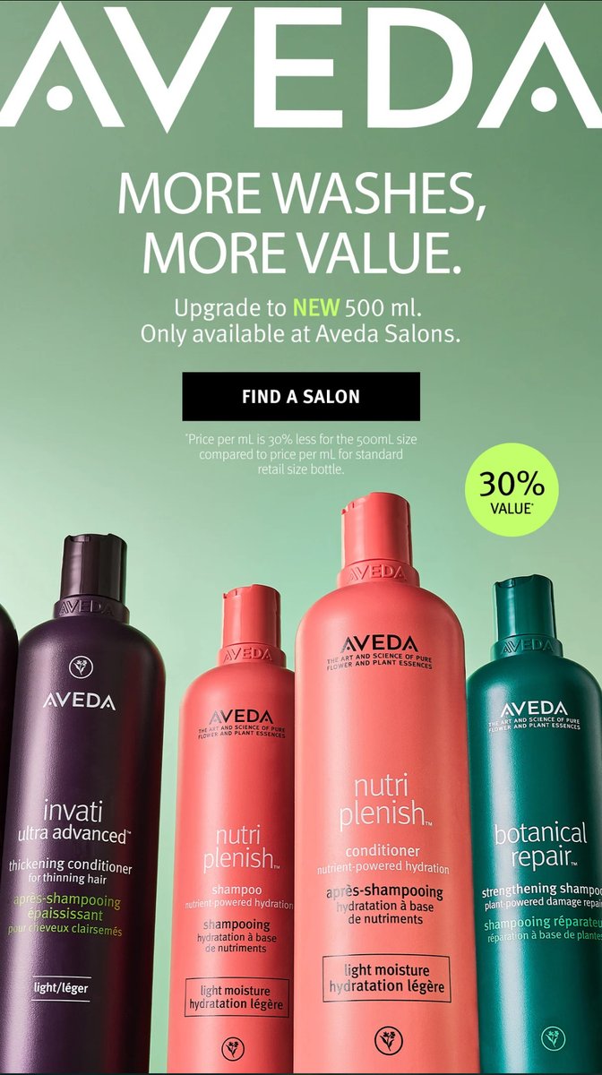 Best idea ever!!!  Salon-only 500ml duos are here – visit your salon!!!! - mailchi.mp/bradz/best-ide…