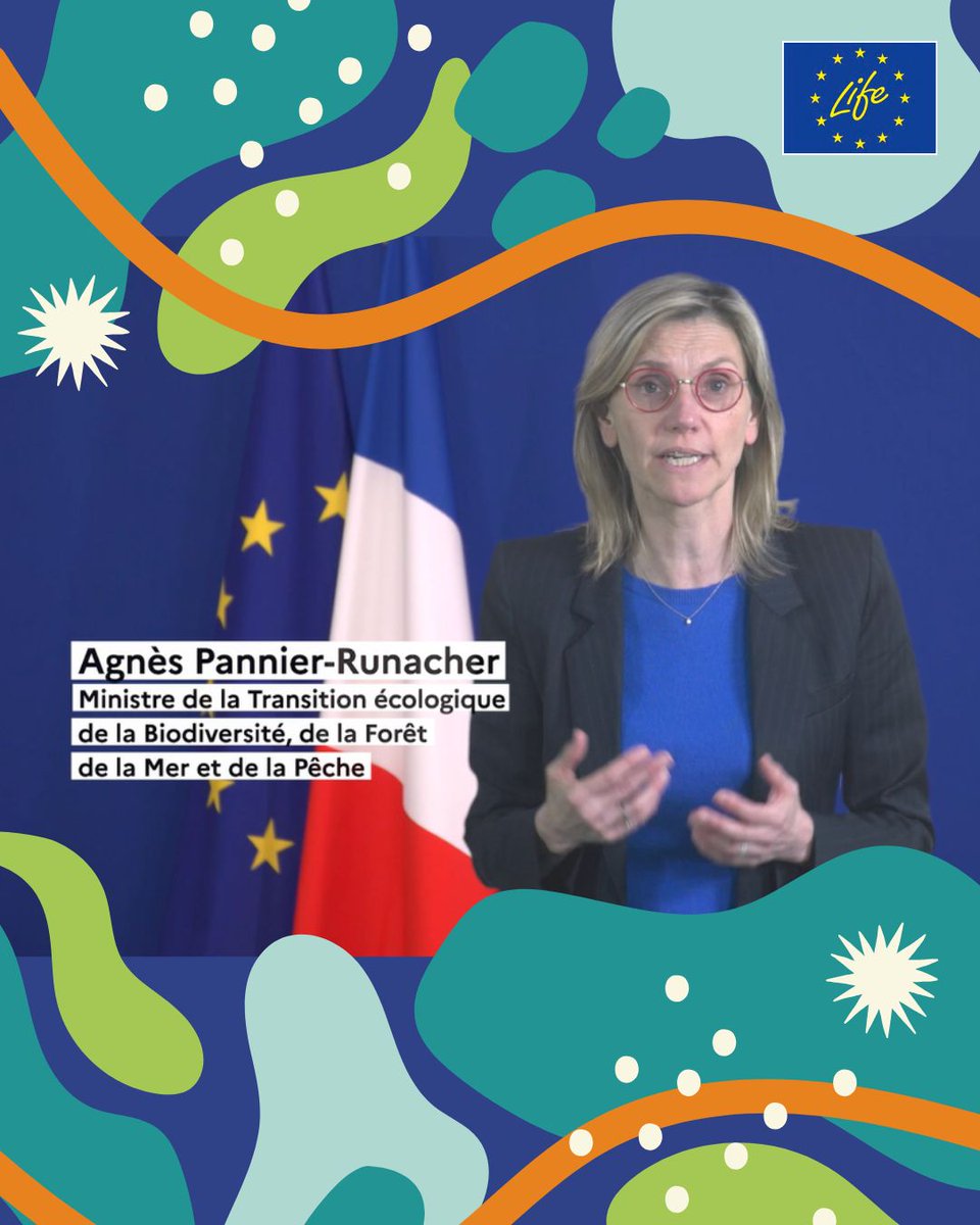 LIFE Programme (@lifeprogramme) on Twitter photo France’s Minister <a href="/AgnesRunacher/">Agnès Pannier-Runacher 🇫🇷🇪🇺</a> talks #LIFEProgramme 🎥
At the French LIFE Info Day, she highlighted how 🇫🇷 benefits from LIFE funding and encourages everyone to apply to the current call 💡
📽️ Watch her inspiring speech (in French only): dailymotion.com/video/k7quuC00… France’s Minister <a href="/AgnesRunacher/">Agnès Pannier-Runacher 🇫🇷🇪🇺</a> talks #LIFEProgramme 🎥
At the French LIFE Info Day, she highlighted how 🇫🇷 benefits from LIFE funding and encourages everyone to apply to the current call 💡
📽️ Watch her inspiring speech (in French only): dailymotion.com/video/k7quuC00…