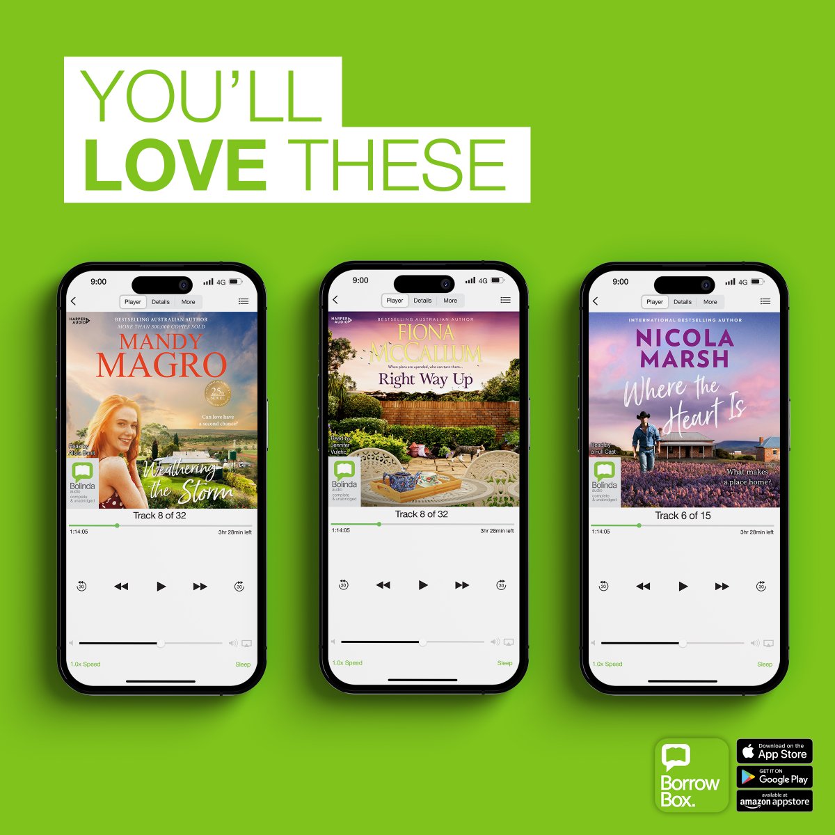 BorrowBox (@borrowbox) on Twitter photo Fall in love with more feel-good listens full of heart, hope, and country charm. If you enjoyed this sweet small-town love story from Stella Quinn, you’ll love these rural romance gems on #BorrowBox!
@nicolamarsh <a href="/mandymagro/">Mandy Magro</a> Fall in love with more feel-good listens full of heart, hope, and country charm. If you enjoyed this sweet small-town love story from Stella Quinn, you’ll love these rural romance gems on #BorrowBox!
@nicolamarsh <a href="/mandymagro/">Mandy Magro</a>