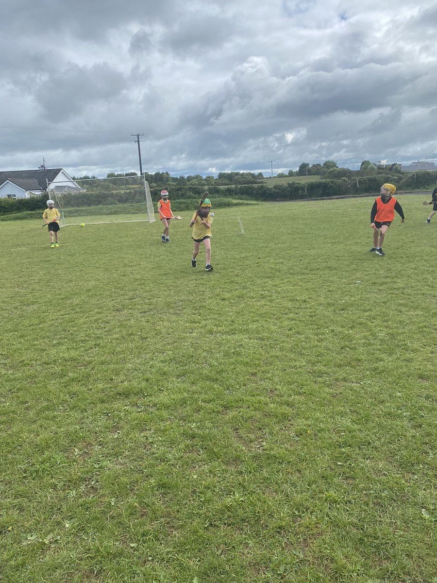 Last morning with 1st &amp; 2nd Class in The Heath NS. <a href="/ClonadGAA/">Clonad GAA Club</a> <a href="/GamesLaois/">Laois Coaching & Games</a>