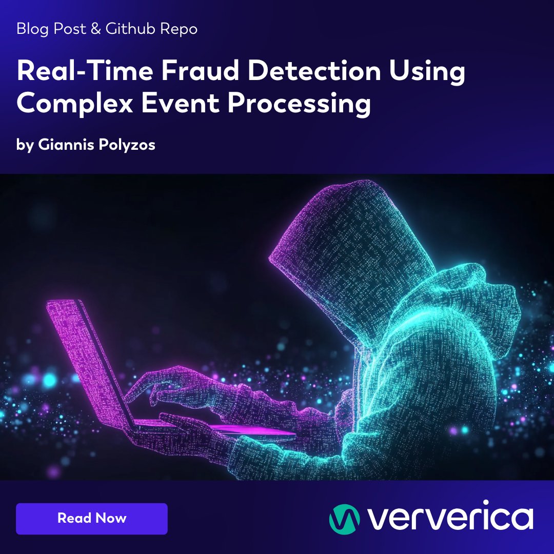 🔓Unlock Complex Event Processing (CEP) for real-time fraud prevention. Ververica’s Unified Streaming Data Platform updates fraud rules instantly—no redeploys, no downtime. 

💪Secure your business faster: hubs.li/Q03prCC_0

#RealTimeData #FraudDetection #CEP #FinTech