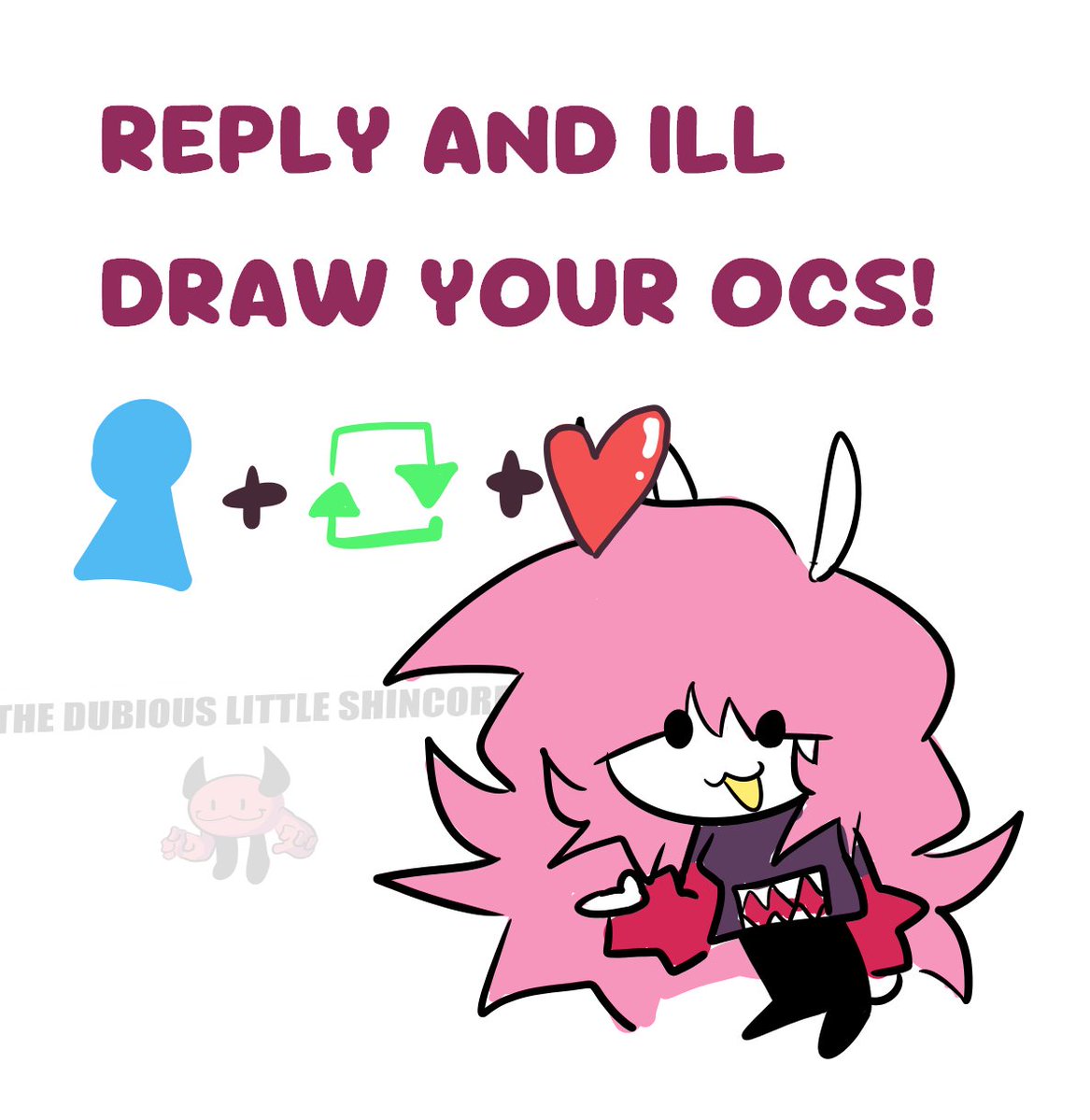 DROP YOUR OCS AND SONAS!!!
ILL DRAW SOME OF THEM!!!
only drawing you if u follow me tho :3