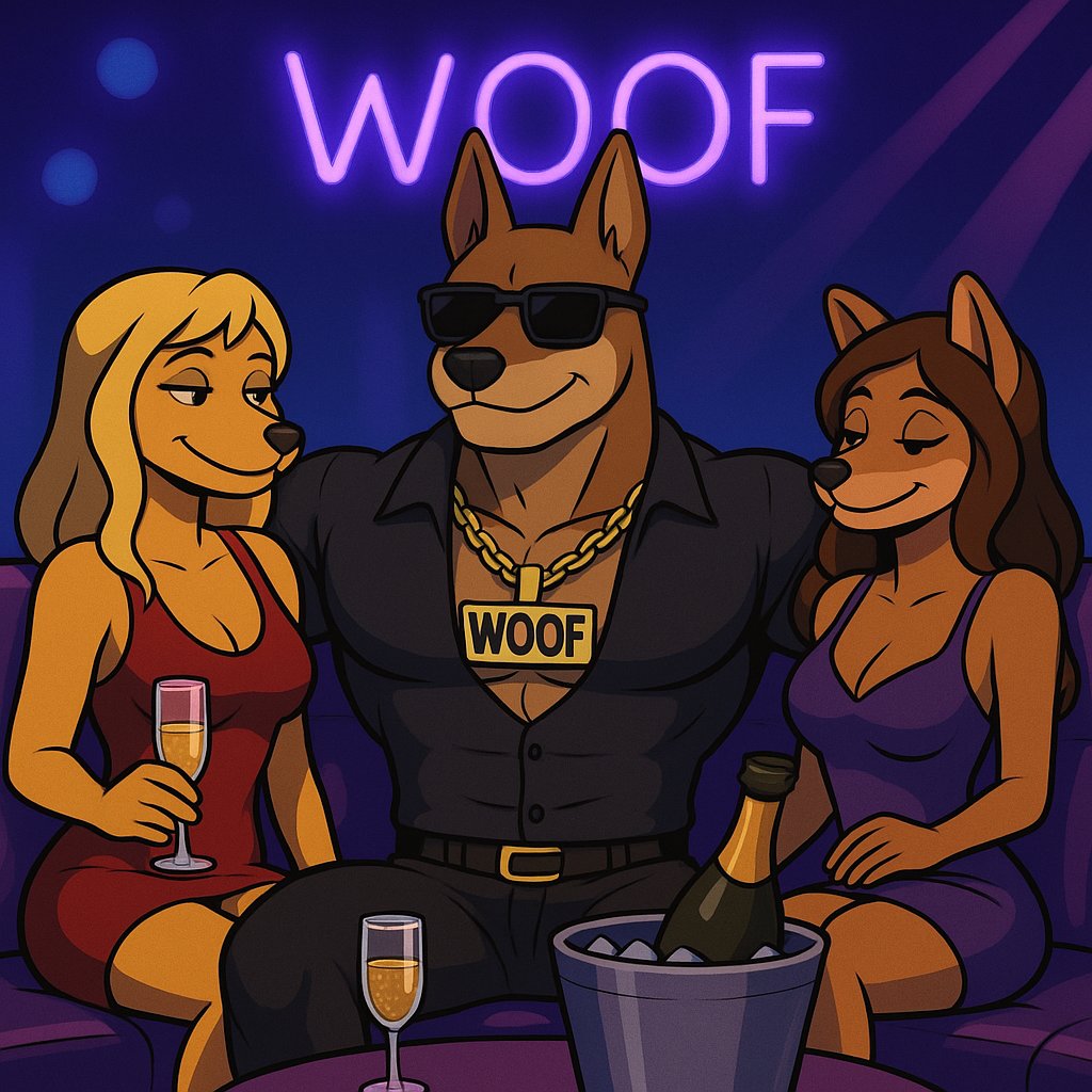Normally talking to the ladies about meme coins is a turn-off but turns out they just can't say no to a woof chad 😉