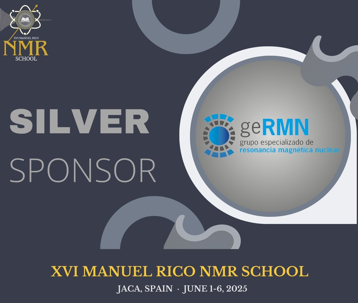 International Manuel Rico NMR School (@rmnjaca) on Twitter photo 🎉 Exciting news!
We’re thrilled to welcome <a href="/germn_rseq/">GERMN RSEQ</a> as a Silver Sponsor of #MRnmrSchool25!
Your support is crcial to make this event possible!
Thank you for investing in the future of magnetic resonance!🧲✨
#NMRSchool #MRSchool #NMRevents #NMRchat #NMR 🎉 Exciting news!
We’re thrilled to welcome <a href="/germn_rseq/">GERMN RSEQ</a> as a Silver Sponsor of #MRnmrSchool25!
Your support is crcial to make this event possible!
Thank you for investing in the future of magnetic resonance!🧲✨
#NMRSchool #MRSchool #NMRevents #NMRchat #NMR