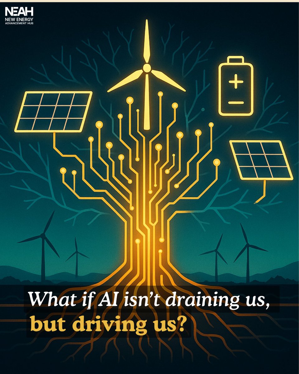 NEAH: New Energy Advancement Hub (@neahub) on Twitter photo โก#AI ๐ถ๐ ๐ฑ๐ฒ๐๐ผ๐๐ฟ๐ถ๐ป๐ด ๐ฒ๐น๐ฒ๐ฐ๐๐ฟ๐ถ๐ฐ๐ถ๐๐. ๐๐ป๐ฑ ๐บ๐ฎ๐๐ฏ๐ฒ ๐๐ต๐ฎ๐โ๐... ๐ฒ๐
๐ฎ๐ฐ๐๐น๐ ๐๐ต๐ฎ๐ ๐๐ฒ ๐ป๐ฒ๐ฒ๐ฑ?
The dominant narrative goes like this:
๐ง AI is exploding.
๐ Data centers are draining grids.
๐ Climate goals are at risk.
However an article by Will โก#AI ๐ถ๐ ๐ฑ๐ฒ๐๐ผ๐๐ฟ๐ถ๐ป๐ด ๐ฒ๐น๐ฒ๐ฐ๐๐ฟ๐ถ๐ฐ๐ถ๐๐. ๐๐ป๐ฑ ๐บ๐ฎ๐๐ฏ๐ฒ ๐๐ต๐ฎ๐โ๐... ๐ฒ๐
๐ฎ๐ฐ๐๐น๐ ๐๐ต๐ฎ๐ ๐๐ฒ ๐ป๐ฒ๐ฒ๐ฑ?
The dominant narrative goes like this:
๐ง AI is exploding.
๐ Data centers are draining grids.
๐ Climate goals are at risk.
However an article by Will