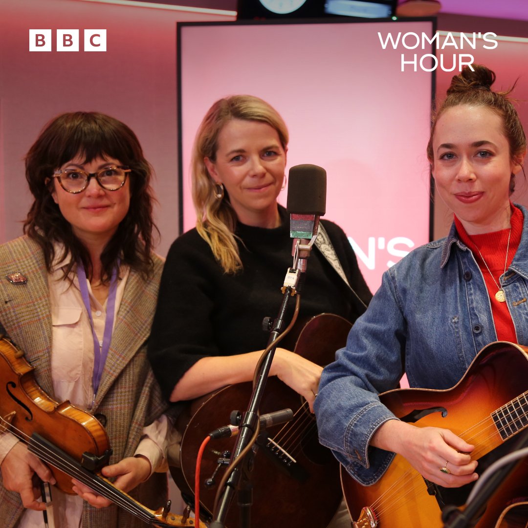 BBC Woman's Hour (@bbcwomanshour) on Twitter photo I’m With Her - the American folk trio join <a href="/kyliepentelow/">Kylie Pentelow</a> in the studio to speak about their new album Wild and Clear and Blue 🎶
🎤 They’ll also perform live!
Listen from 10am ⬇️ I’m With Her - the American folk trio join <a href="/kyliepentelow/">Kylie Pentelow</a> in the studio to speak about their new album Wild and Clear and Blue 🎶
🎤 They’ll also perform live!
Listen from 10am ⬇️