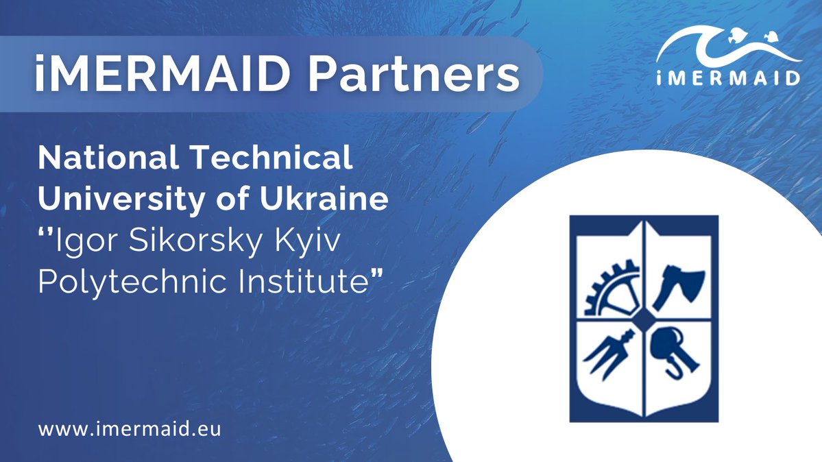 iMERMAID 🇪🇺 (@imermaid_eu) on Twitter photo 📣Meet the <a href="/imermaid_eu/">iMERMAID 🇪🇺</a> partners: National Technical Univ. of #Ukraine 'Kyiv Polytechnic Institute'.
🛰With +10 years of R&D leadership in geospatial #data analysis, Earth observation & cloud computing, <a href="/kpiuaofficial/">Igor Sikorsky Kyiv Polytechnic Institute</a> brings key expertise.
🔗Their role: imermaid.eu/meet-the-imerm… 📣Meet the <a href="/imermaid_eu/">iMERMAID 🇪🇺</a> partners: National Technical Univ. of #Ukraine 'Kyiv Polytechnic Institute'.
🛰With +10 years of R&D leadership in geospatial #data analysis, Earth observation & cloud computing, <a href="/kpiuaofficial/">Igor Sikorsky Kyiv Polytechnic Institute</a> brings key expertise.
🔗Their role: imermaid.eu/meet-the-imerm…