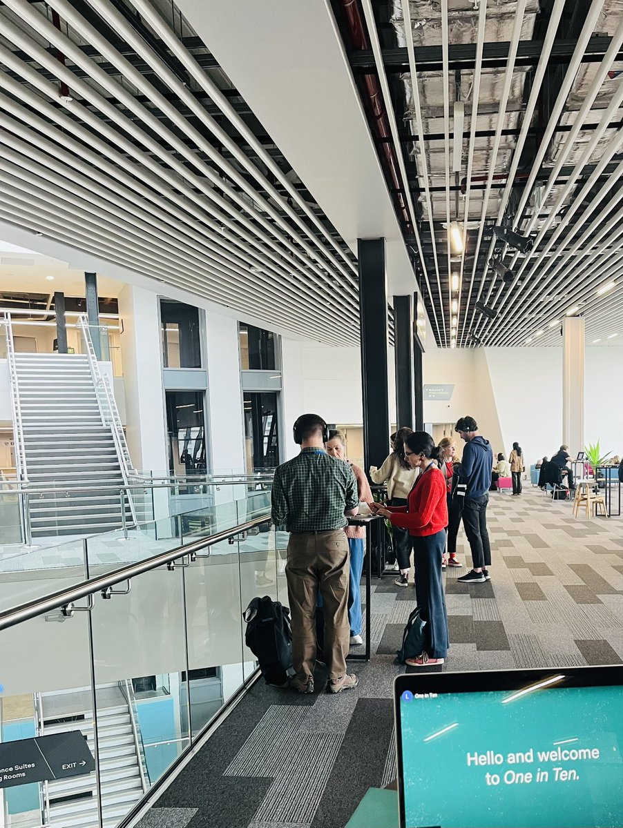 Thank you #PCST2025 for programming our audio experience One in Ten and thanks everyone who took the time to come and listen! We loved hearing your feedback and chatting about #letstalkaboutcough 

Our new evaluation report is available here letstalkaboutcough.net/evaluation/ 
#chroniccough