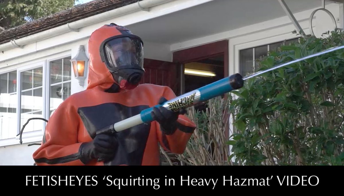 Hot rubber fun in the garden for Belle <a href="/Belle_OHaraXXX/">🔞 Belle⭕️hara</a> and Chloe <a href="/toychloe/">Chloe Toy</a> in 'Squirting in Heavy Hazmat' at    
fetisheyes.com/video?id=1097 this week. The girls get soaking wet in a <a href="/WearKnight/">KRW</a> Nuke Suit and a vintage Czech NBC suit ... complete with gasmask hood of course!