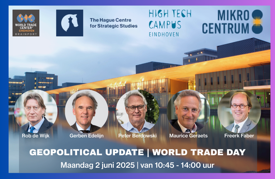 HCSS - The Hague Centre for Strategic Studies (@hcssnl) on Twitter photo 🚨 Handel in onzekere tijden: hoe wapent u uw bedrijf tegen geopolitieke risico’s?
Op 2 juni lanceert HCSS samen met WTC NL de GATRI-index tijdens #WorldTradeDay, met o.a. <a href="/robdewijk/">rob de wijk</a>, <a href="/thalesgroup/">Thales Group</a>, <a href="/NXP/">NXP</a> en <a href="/BoskalisNL/">Boskalis Nederland</a>.
📍 High Tech Campus, Eindhoven 🚨 Handel in onzekere tijden: hoe wapent u uw bedrijf tegen geopolitieke risico’s?
Op 2 juni lanceert HCSS samen met WTC NL de GATRI-index tijdens #WorldTradeDay, met o.a. <a href="/robdewijk/">rob de wijk</a>, <a href="/thalesgroup/">Thales Group</a>, <a href="/NXP/">NXP</a> en <a href="/BoskalisNL/">Boskalis Nederland</a>.
📍 High Tech Campus, Eindhoven