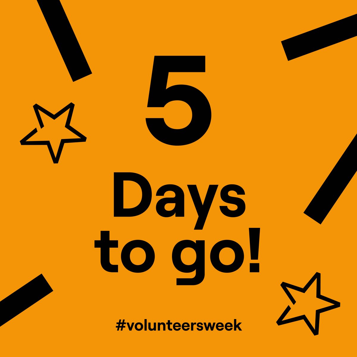 Only 5 days to go until #VolunteersWeek 2025! 🎉
There is still plenty time to get your resources sorted and get involved! Everything you need is on the website: volunteersweek.org