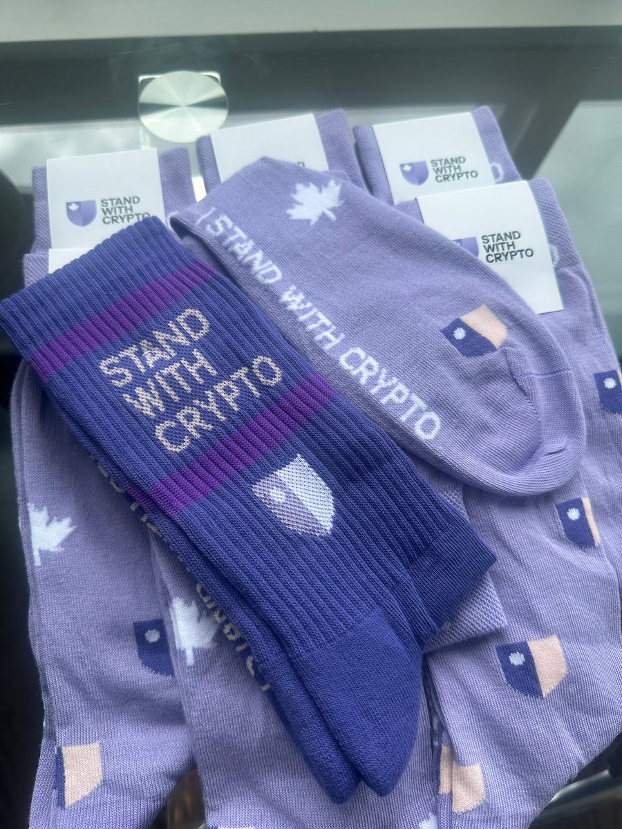 Stand With Crypto Canada π¨π¦ (@standwcrypto_ca) on Twitter photo Did you catch us at #Consensus2025 Toronto earlier this month?
π¨π¦ 15,000+ attendees
π¨π¦ Thousands of new Stand with Crypto advocates
π¨π¦ Hundreds of βI Stand With Cryptoβ socks given away
π¨π¦ One message: Canada stands with crypto.
We're building a movement, and weβre just Did you catch us at #Consensus2025 Toronto earlier this month?
π¨π¦ 15,000+ attendees
π¨π¦ Thousands of new Stand with Crypto advocates
π¨π¦ Hundreds of βI Stand With Cryptoβ socks given away
π¨π¦ One message: Canada stands with crypto.
We're building a movement, and weβre just