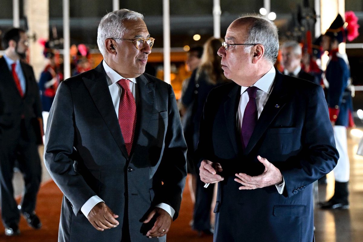 António Costa (@eucopresident) on Twitter photo It was a pleasure to speak with Minister Mauro Vieira at the splendid <a href="/Itamaraty_EN/">Itamaraty Brazil 🇧🇷</a>. We discussed the current state of relations between the European Union and Brazil, as well as the various global challenges we face.
We are both committed to strengthening our strategic It was a pleasure to speak with Minister Mauro Vieira at the splendid <a href="/Itamaraty_EN/">Itamaraty Brazil 🇧🇷</a>. We discussed the current state of relations between the European Union and Brazil, as well as the various global challenges we face.
We are both committed to strengthening our strategic