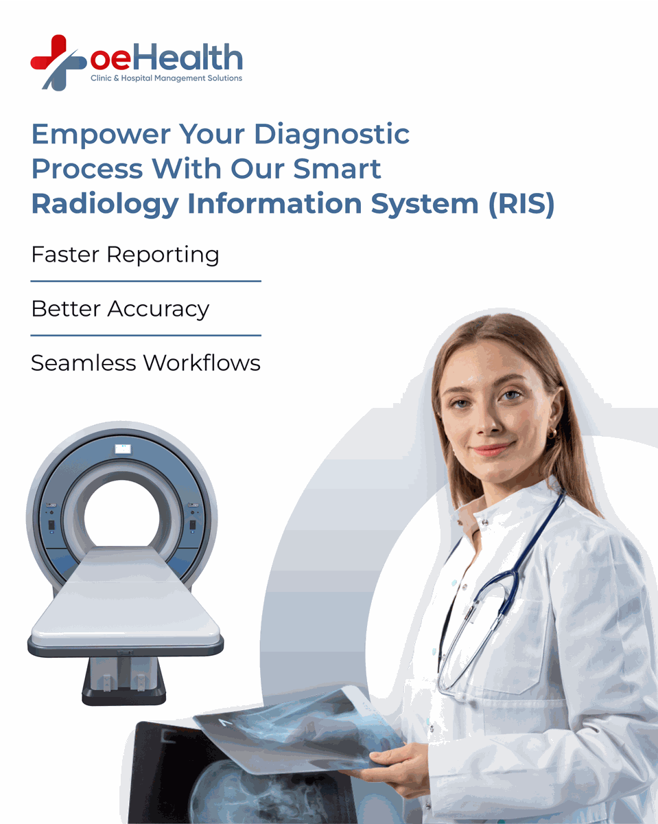 braincrewapps's tweet image. Smarter Radiology Starts Here!
Upgrade your imaging workflows with oeHealth’s Radiology Information System (RIS).
✅ Centralized Reports
✅ PACS Integration
✅ Faster Turnaround
✅ EMR Access

🔗 oehealth.in

#Radiology #HealthcareIT  #oeHealth