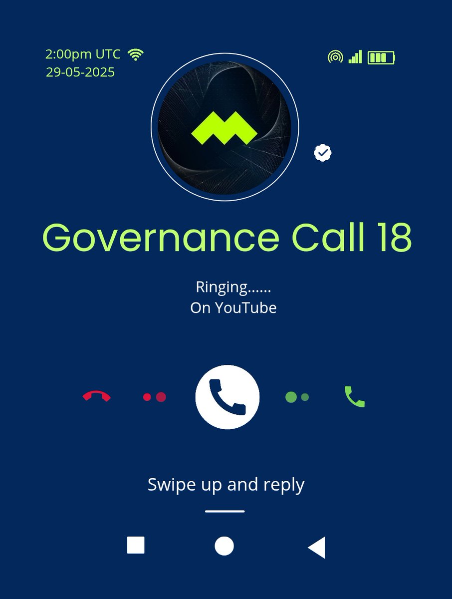 Blesilyns's tweet image. #MetaPool DAO Governance Call 18 drops this Thursday!

Call's  Agenda
🔹mpIP-16
🔹Highlights from the @nttdatalatam Hackathon
🔹 Sneak Peek Node Studio
🔹Referral Program (News)
🔹New integrations with the @StoryProtocol ecosystem

Catch the live stream 👇
youtube.com/live/QcXAJ95jT…
