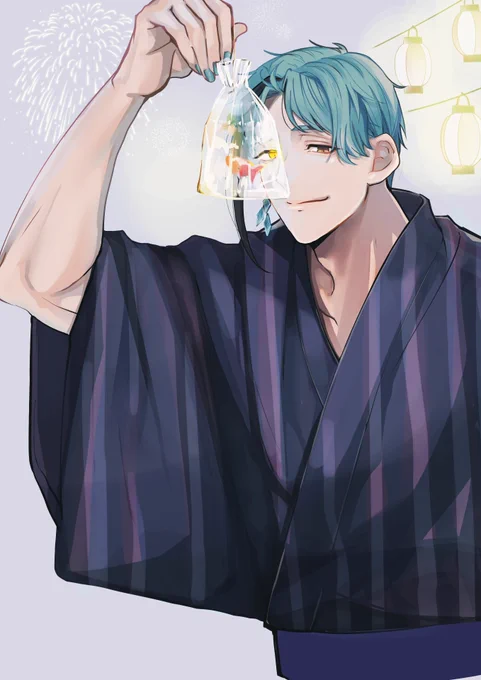 夏祭り「また来年も一緒にお祭り行こ」 #twstプラス 