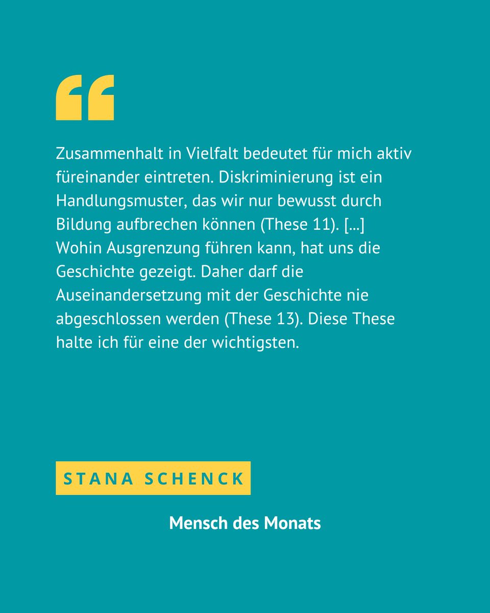 Initiative kulturelle Integration (@iki_integration) on Twitter photo Unser #MenschdesMonats: Stana Schenck <a href="/stanasche/">Stana Schenck</a>, Akteurin für inklusive Erinnerungskultur und Bildung <a href="/WirfuerVielfalt/">WirFürVielfalt.de 🔴🟠🟡🟢🟣</a> im Interview➡️kulturelle-integration.de/2025/05/01/sta… Unser #MenschdesMonats: Stana Schenck <a href="/stanasche/">Stana Schenck</a>, Akteurin für inklusive Erinnerungskultur und Bildung <a href="/WirfuerVielfalt/">WirFürVielfalt.de 🔴🟠🟡🟢🟣</a> im Interview➡️kulturelle-integration.de/2025/05/01/sta…
