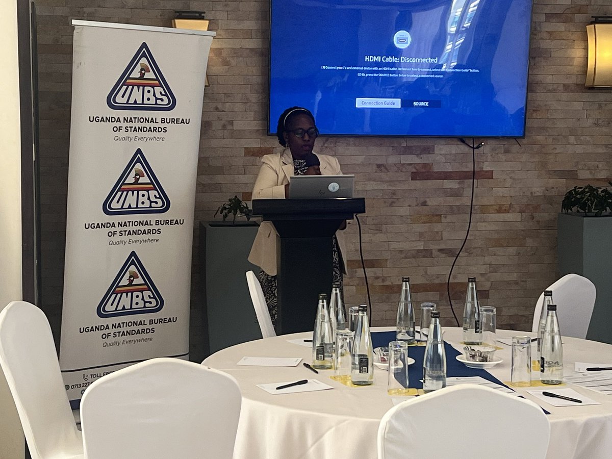 UNBSug's tweet image. *#HappeningNow*

The Uganda National Bureau of Standards (UNBS), in partnership with the Food and Agriculture Organization of the United Nations (FAO-UN) in Uganda @FAOUganda , has convened a stakeholder consultative meeting for the wood industry at Golden Tulip Hotel. 

Mr.…