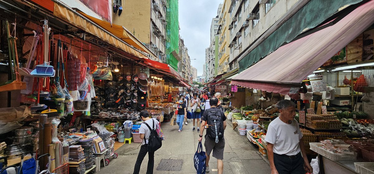RicermanUK's tweet photo. Old school street market in Tai Po, NT https://t.co/RbZA14P7WH