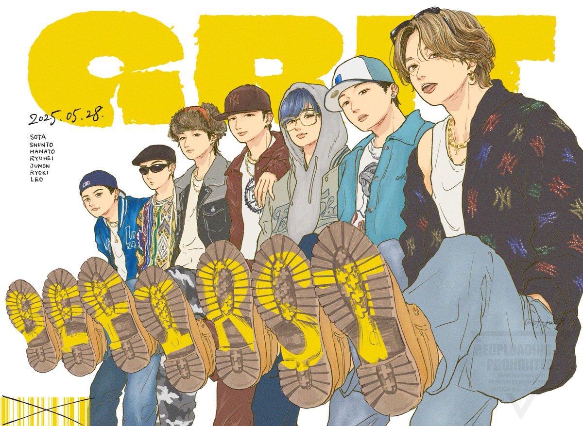 7人のヒーロー🥾

#BF_GRIT 
#BEFIRSTファンアート