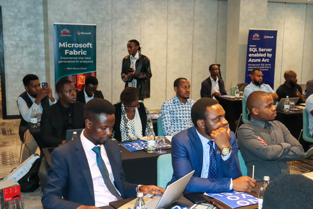 CloudProKe's tweet photo. We’re live at the Azure Arc &amp; Microsoft Fabric Briefing in Nairobi!-@novotel Westlands 

CPS experts are sharing insights on hybrid cloud innovation &amp; unified data analytics with Azure Arc &amp; Microsoft Fabric. Stay tuned!
@Cloudmania_ @msPartner https://t.co/bJMxm4ywce