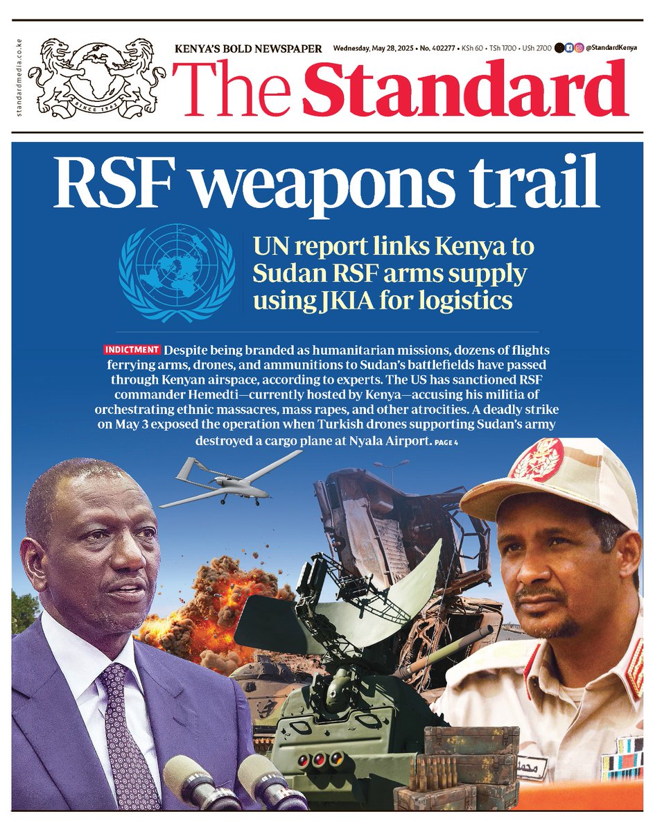 Standard with their headlines again. Trying to awaken people's anger out here. We need facts not propaganda and currently the Standard Lies #StandardOfAnarchy

Sudi Beatrice Elachi GenZs Mpigs Social Media Promise Delivered #AuthorityOfTheMessiah #InWantam #MainaAndKingangi Jowie