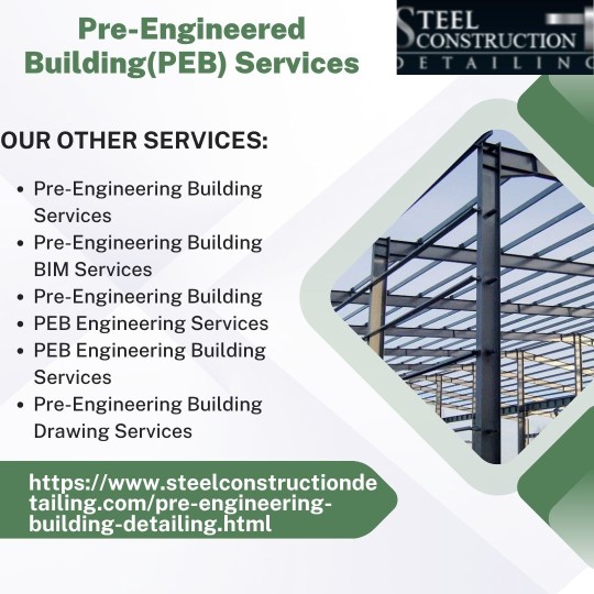 SteelConstruct6's tweet image. Our Steel Detailing Company provides the world’s best Pre-Engineered Building (PEB) Services in Florida, USA.
For More Information, Visit Our Website:
steelconstructiondetailing.com/pre-engineerin…

#PEBdetailing
#PEBDesign
#PEBEngineering
#PEBBIMServices